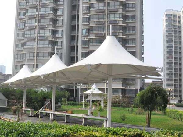 膜结构遮阳棚