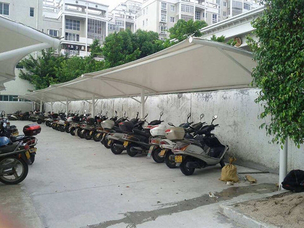 膜结构自行棚