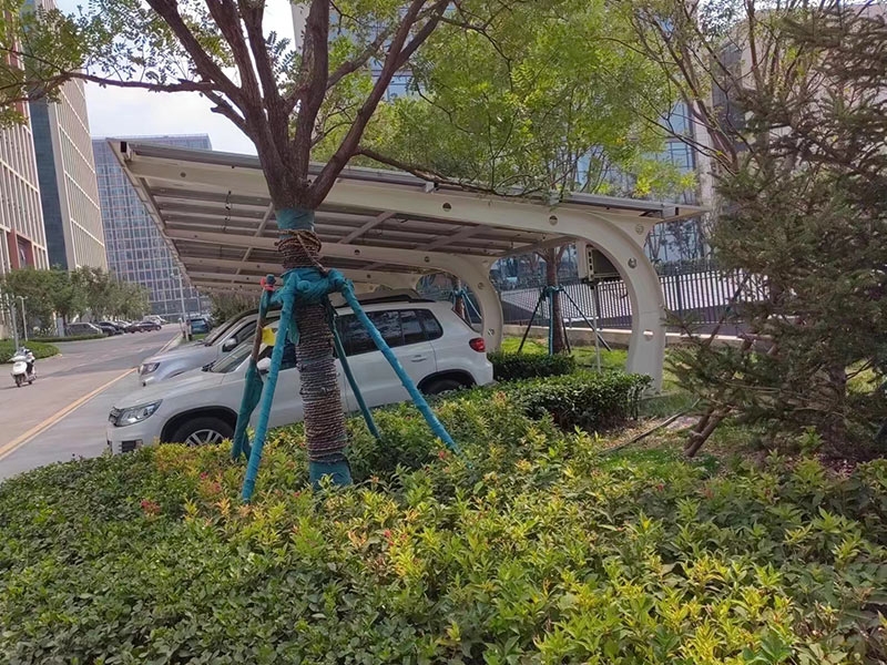 太阳能充电棚
